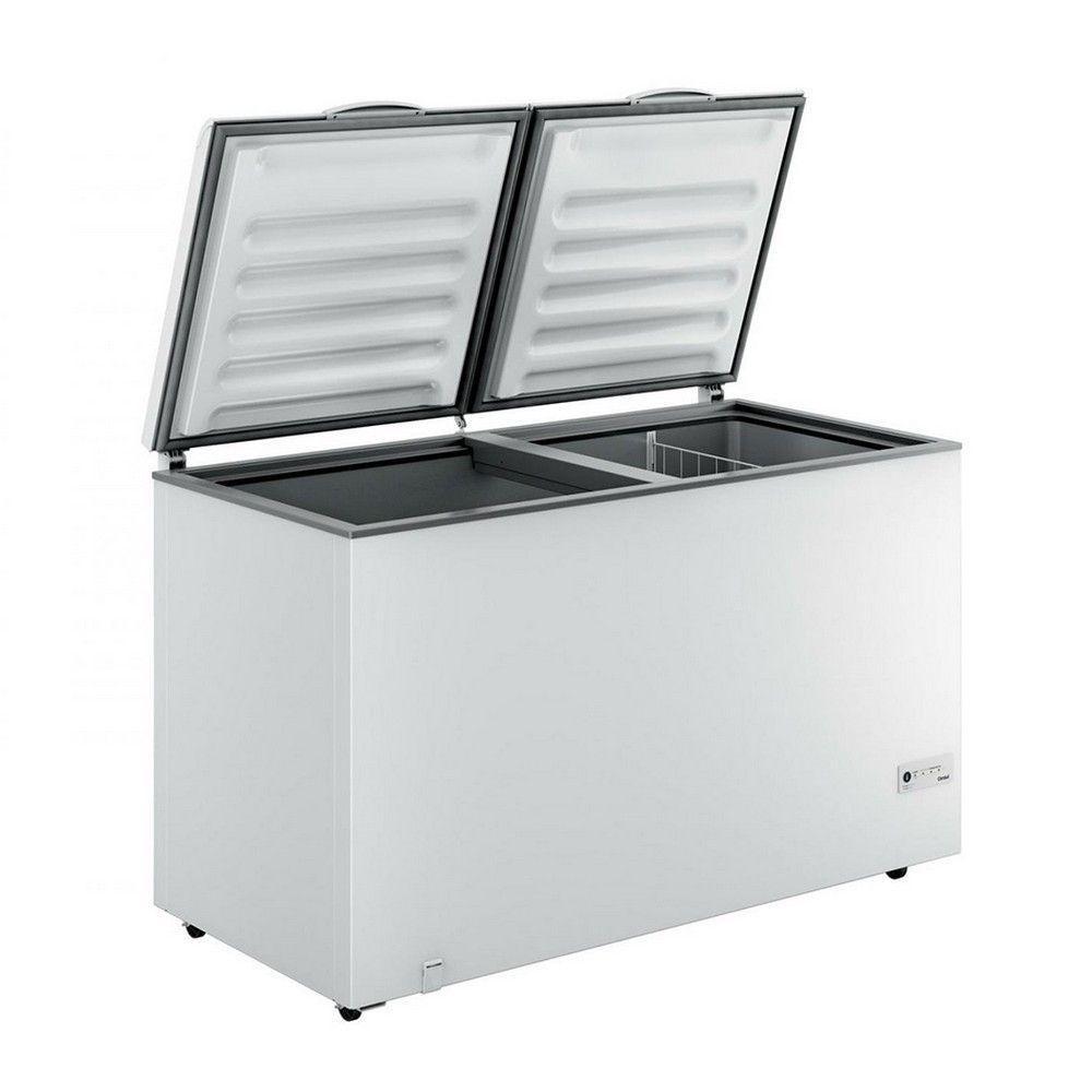 Freezer Horizontal 2 Tampas 534L Rodas Consul Branco 220v - 3