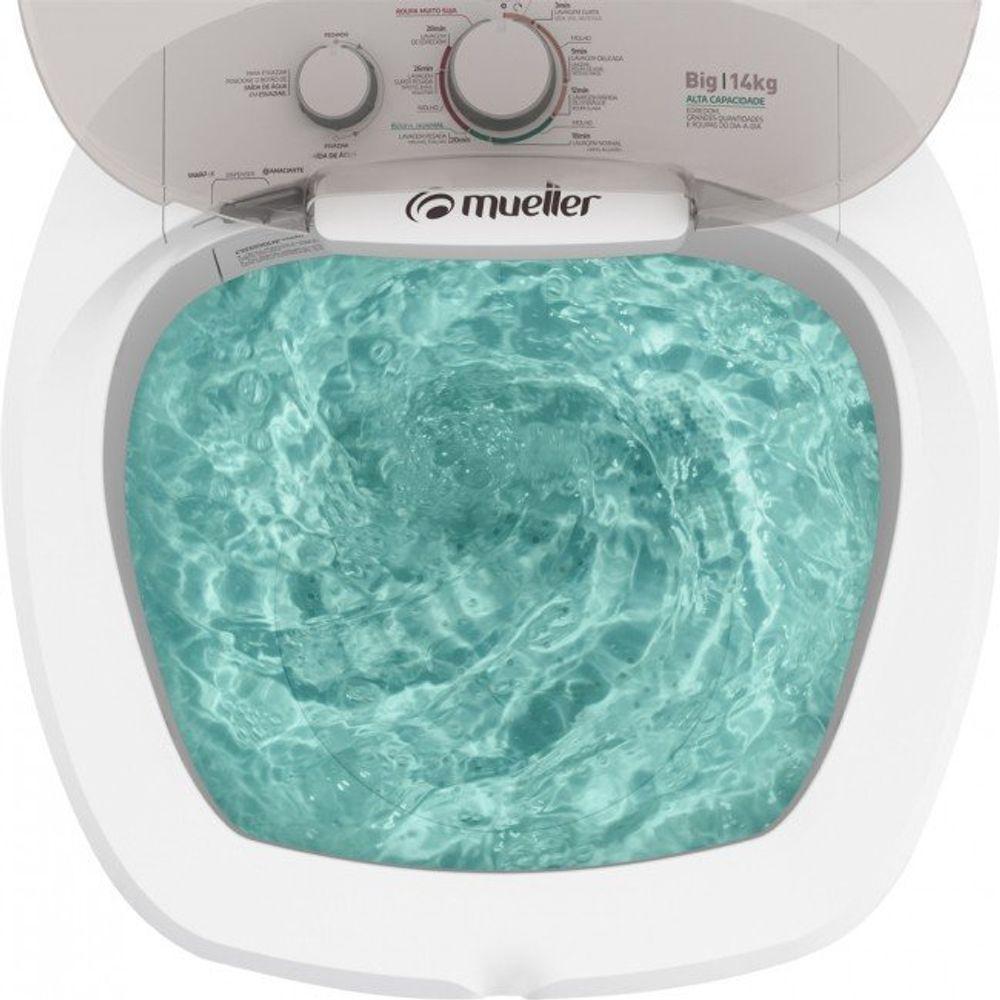 Lavadora Semiautomática Big 14kg Mueller Branca 220v - 4