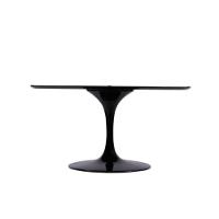 Base de Mesa de Jantar Oval Tampo 100x70 Cm até 137x90 Preto - 3