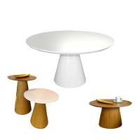 Conjunto De Mesas Cone - Jantar Apoio Centro e Lateral - 3