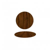 Tampo Em Mdf Redondo 100cm - Pau Ferro Marrom - 1
