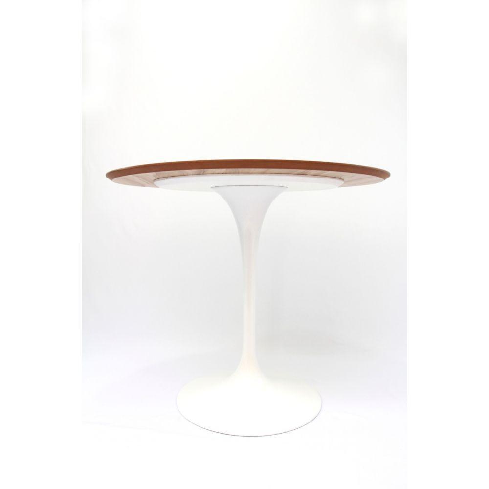 Mesa De Jantar Tulipa Saarinen Redonda 60 Cm Cor Branco - 3