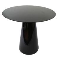 Mesa de Jantar Cone 100 cm Laqueada Preto - 1