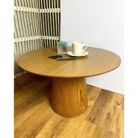 Mesa Cone De Centro Tampo 50Cm Mdf Freijó Marrom - 2