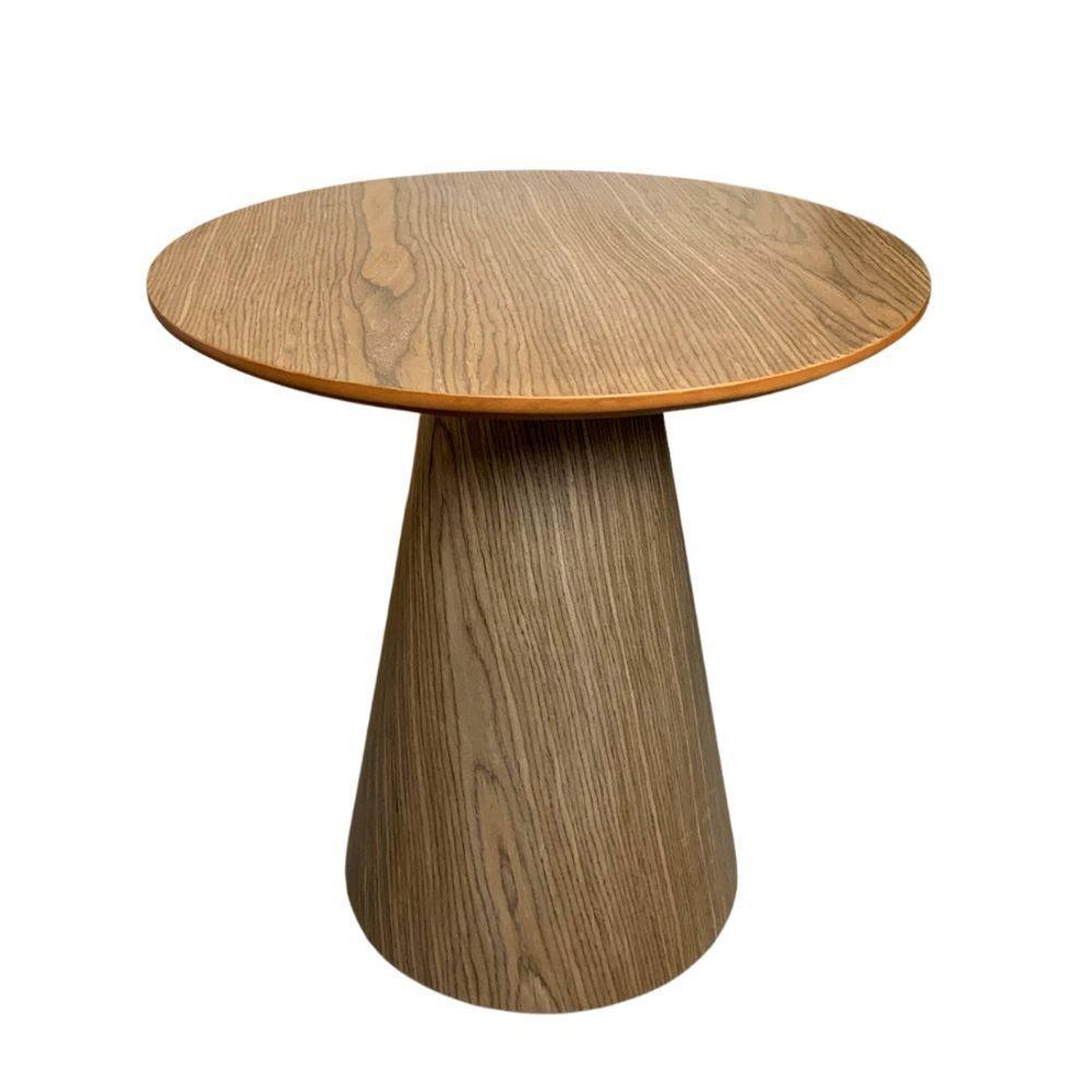 Mesa Cone Nogueira Tampo 41cm Marrom - 1