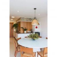 Mesa De Jantar Cone 160 Cm Tampo De Vidro Laca Branca Branco - 1