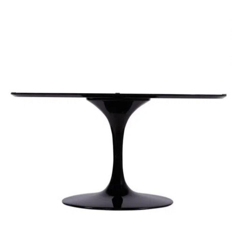 Base de Mesa Saarinen Oval Para Tampo Preto - 2