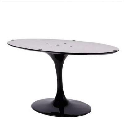 Base de Mesa Saarinen Oval Para Tampo Preto