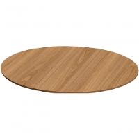 Tampo Em Mdf Oval 180x100 Cm - Freijó Cor Marrom - 2