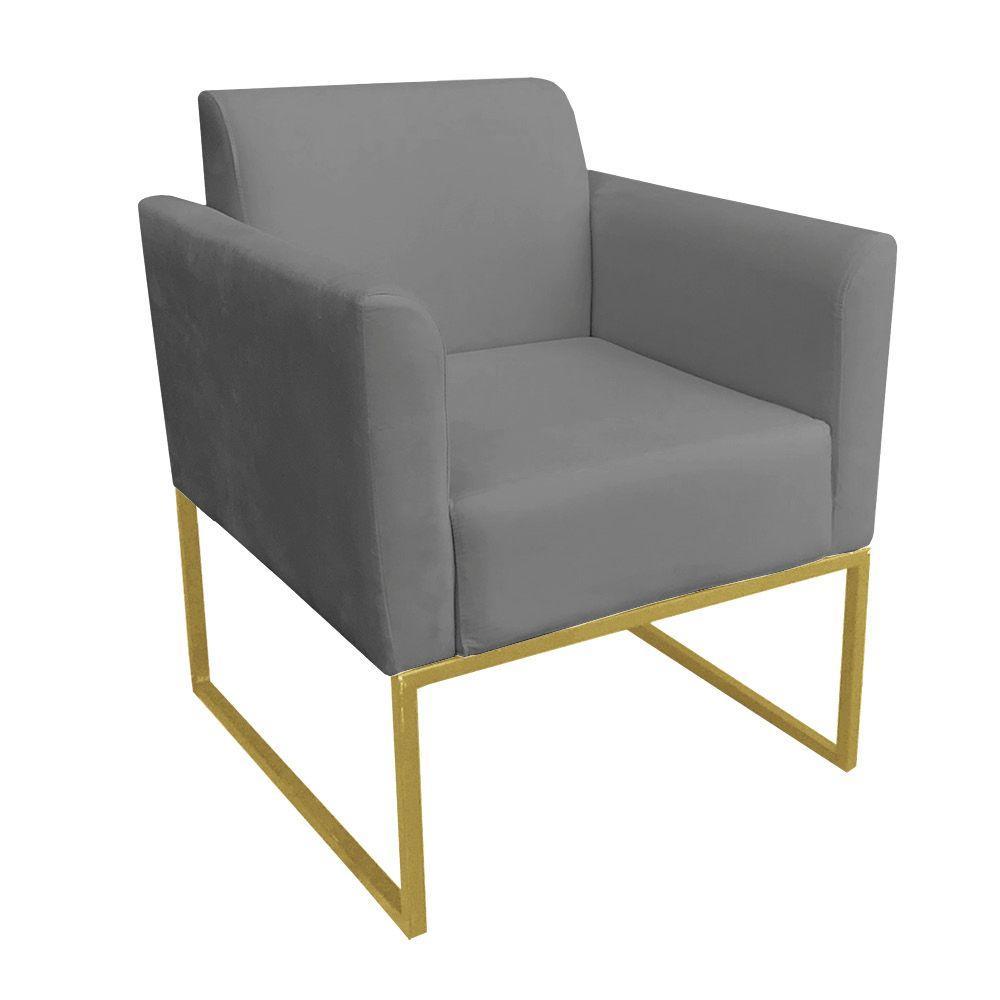 Kit 01 Namoradeira e 02 Poltronas Marisa Suede Base - 2