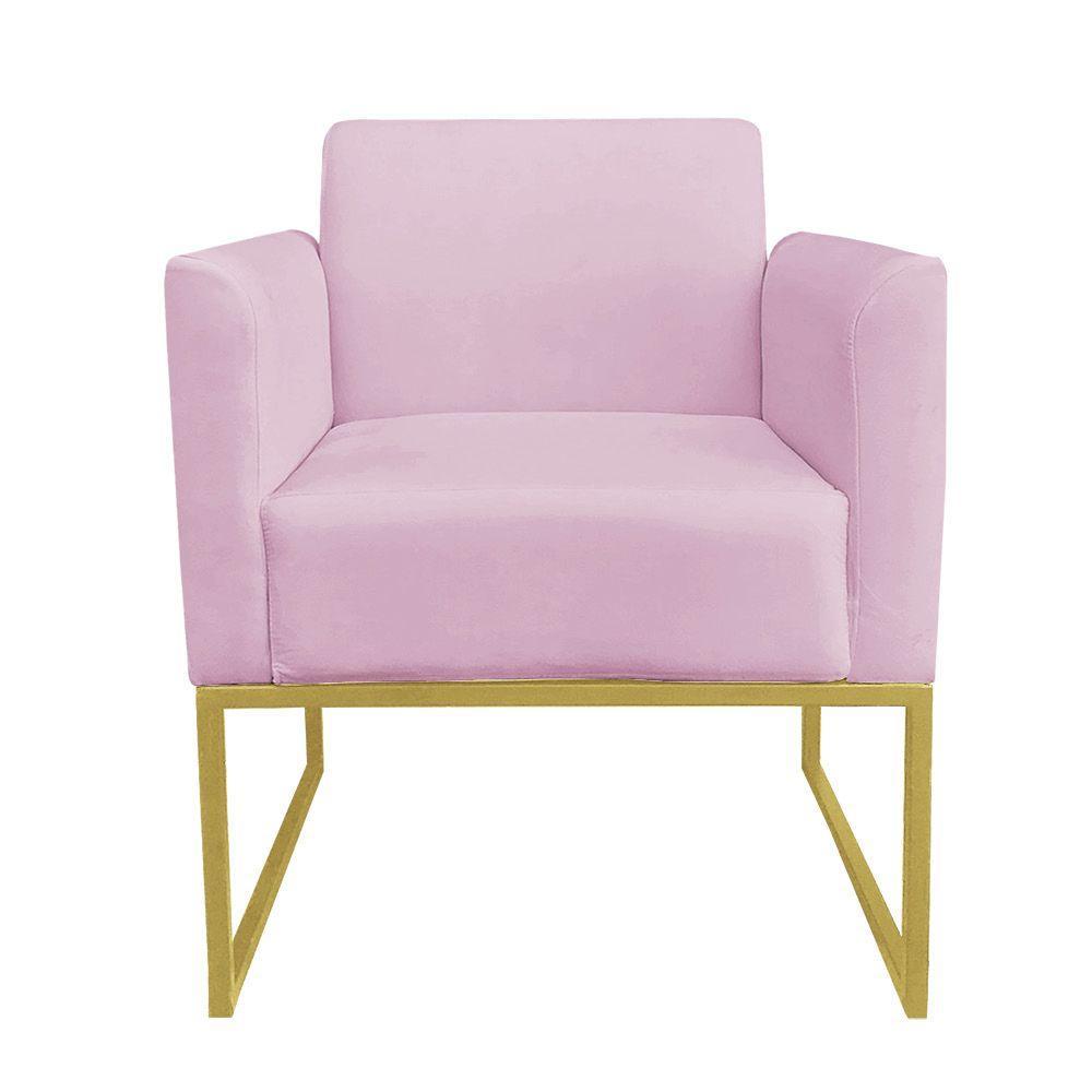 Kit 01 Namoradeira e 02 Poltronas Marisa Suede Base - 6