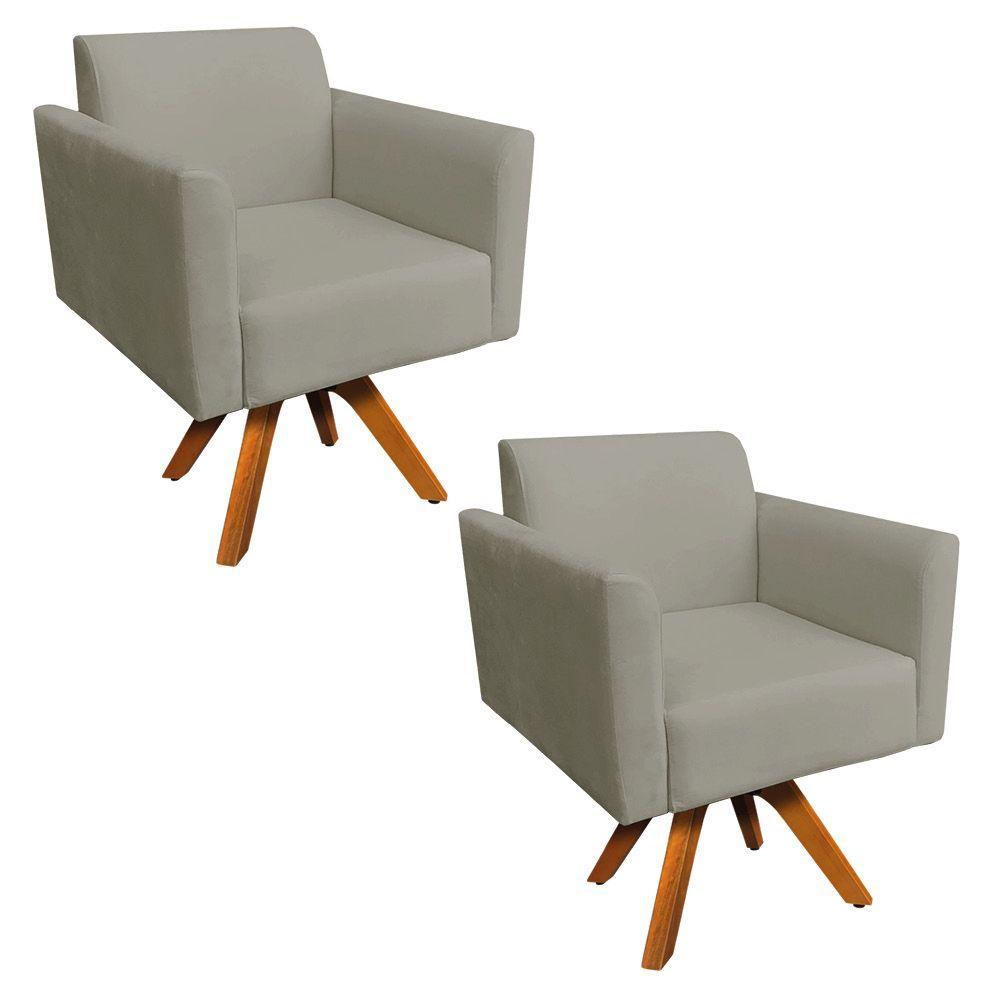 Kit 02 Poltronas Giratória Mm30 - 1