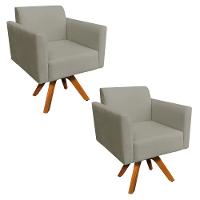 Kit 02 Poltronas Giratória Mm30 - 1