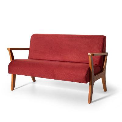 Namoradeira 2 Lugares Estofada Cléo Bordô