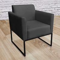 Poltrona Marisa Suede Preto - 4