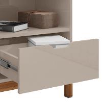 Mesa De Cabeceira 1 Gaveta 004015 Off White Dcasa Off White