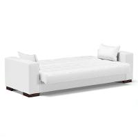 Sofá Cama 02 Lugares Lisboa Corino - D'Rossi Cor Branco - 6