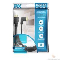 Cabo De Hdmi Macho X Macho 2.0 3D 90 Graus - 2