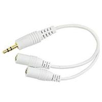 Cabo P2-Macho Estéreo - 2 J2-Fêmea Para Audio 15Cm - 1