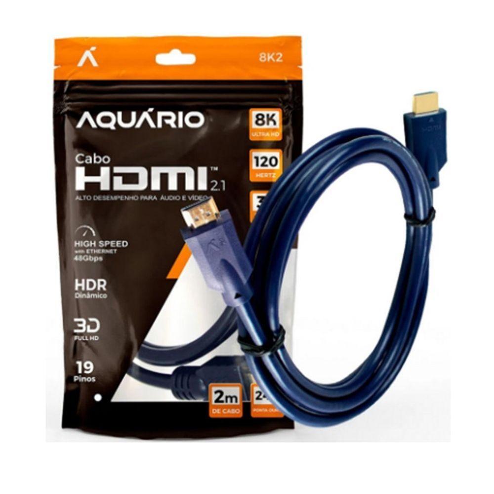 Cabo Hdmi 8K 2.1 Alta Tecnologia 5M Macho X Macho - 1