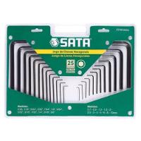 Ferramenta Sata Allen 25 Peças De 0,05" A 10Mm - 1