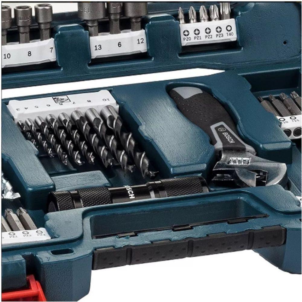Kit Ferramenta Brocas Titânio V-Line Bosch 83 Peças Top - 2