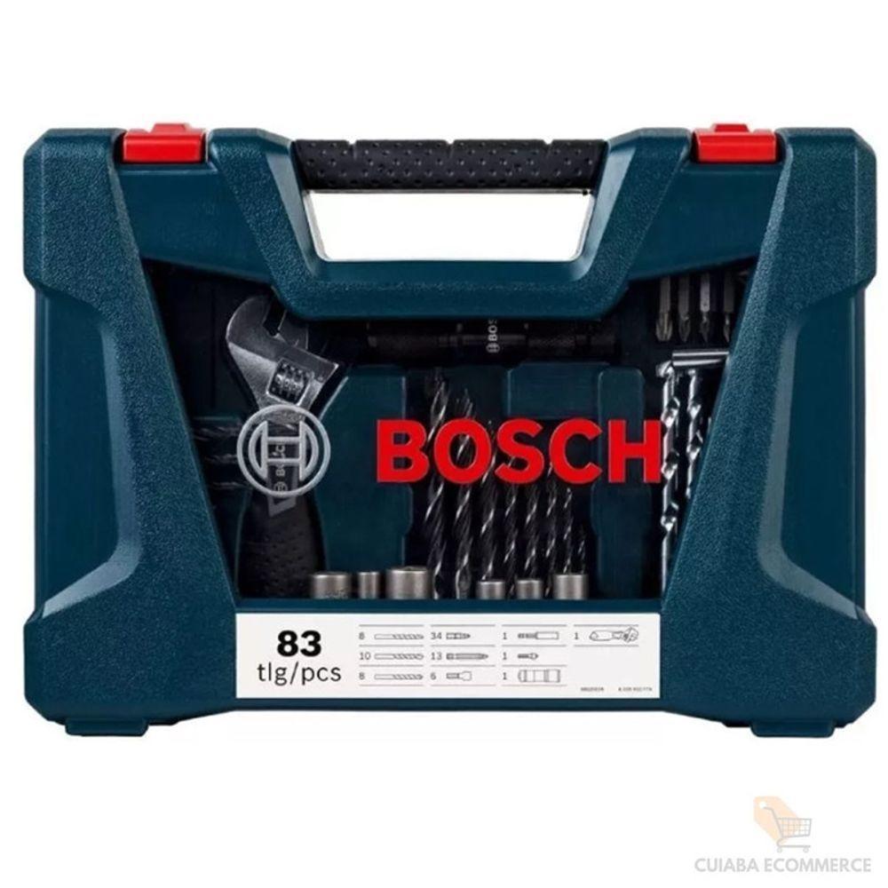 Kit Ferramenta Brocas Bosch 83 Pecas Caixa - 5