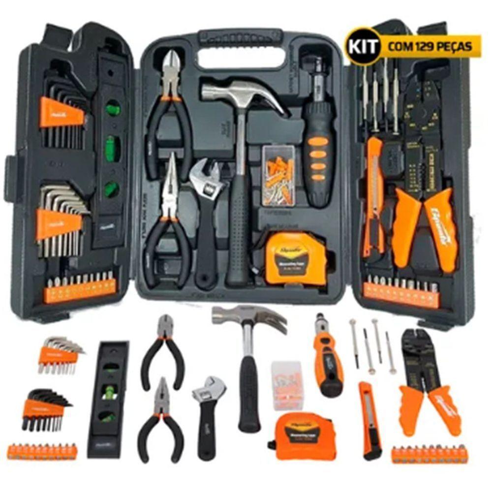 Kit Conjunto De 129 Peças Com Alicate - 1