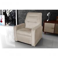 Poltrona Do Papai Reclinável Classic - Marrom Claro Light