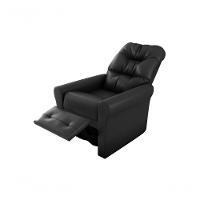 Poltrona Do Papai Reclinável Clio - Preto Corino - 3