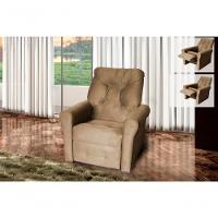 Poltrona Do Papai Reclinável Clio - New Chumbo Light - 3