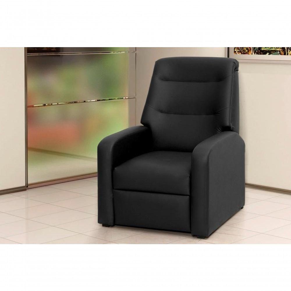 Poltrona Do Papai Reclinável Classic - Preto Corino - 4