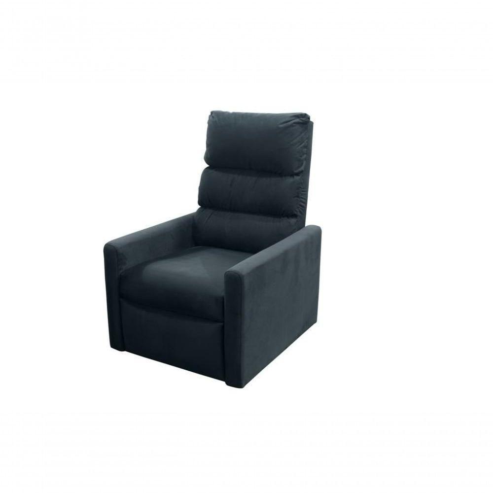 Poltrona Do Papai Reclinável Turin - Chumbo Light - 3