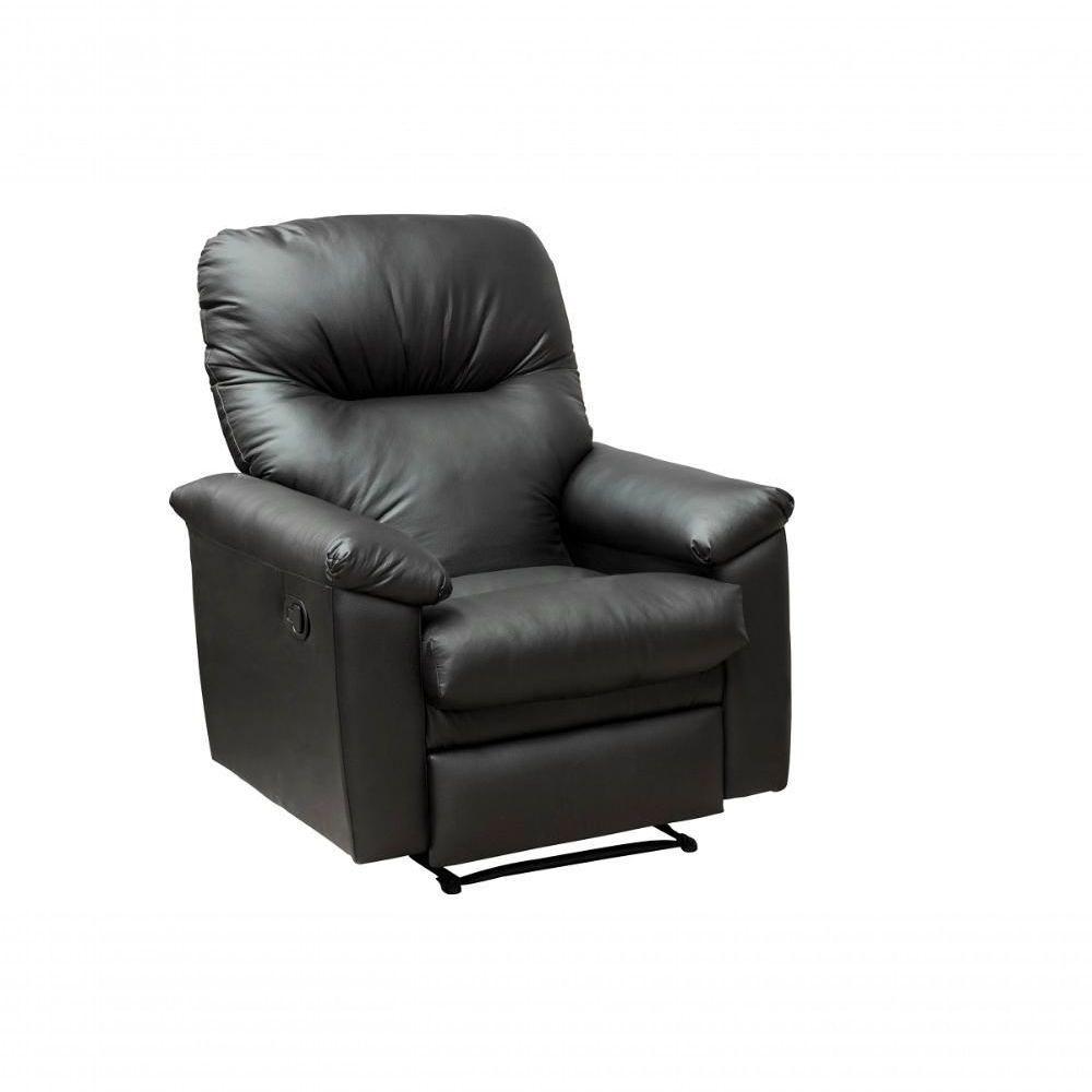 Poltrona Do Papai Reclinável Audi - Preto Corino - 1