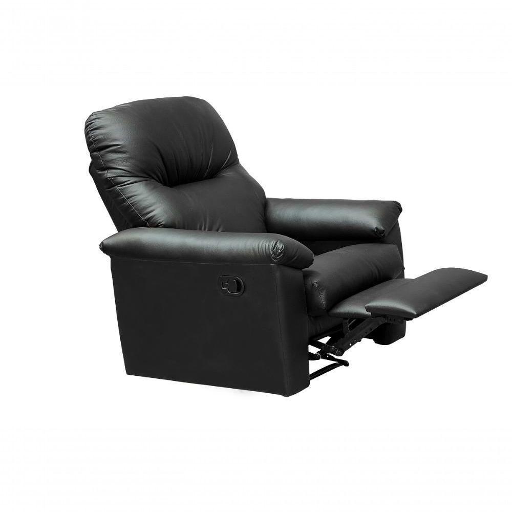 Poltrona Do Papai Reclinável Audi - Preto Corino - 4