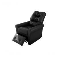 Poltrona Do Papai Reclinável Clio - Preto Corino - 4