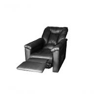 Poltrona Do Papai Reclinável - Preto Corino - 1