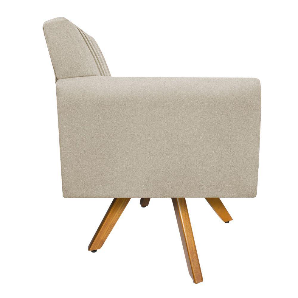 Poltrona Laura Suede Bege - 3