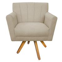 Poltrona Laura Suede Bege - 4