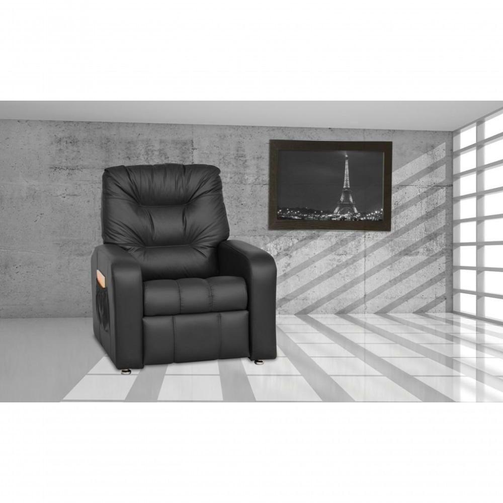 Poltrona Matrix Reclinável Azera - Preto Corino - 2