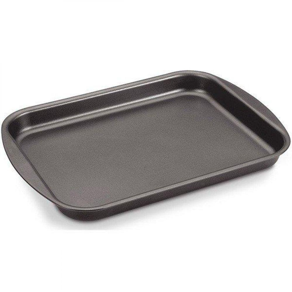 Assadeira Rasa Tramontina Brasil Antiaderente Grafite 22cm - 1