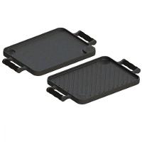 Bifeteira Dupla Face Com Alças De Silicone Preto 23X28Cm. - 2