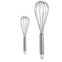 Batedor Fouet Manual Misturador Ovos Clara Em Neve Aço Inox - 5