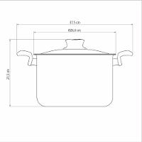 Espagueteira Paris Em Alumínio 24 Cm 7,3 L Com Revestimento - 3