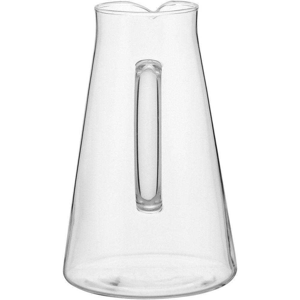 Jarra 23X18X18Cm 1,8L Borosilicato Transp Tampa Inox - 5