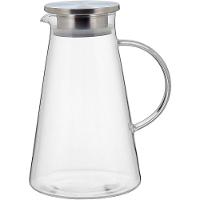 Jarra 23X18X18Cm 1,8L Borosilicato Transp Tampa Inox - 1