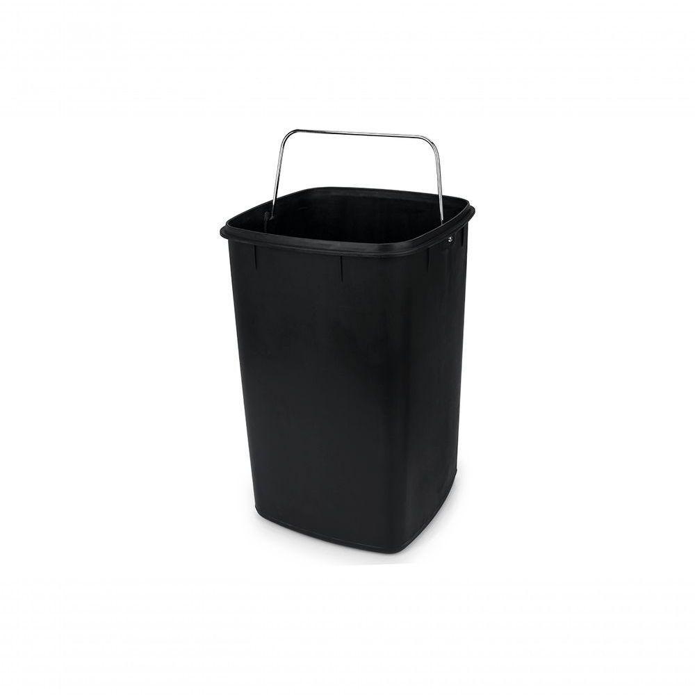 Lixeira Inox Pedal E Balde Frame 12l Brinox 33,9x26,1x40,3cm - 6