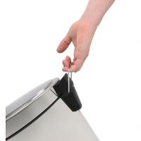 Lixeira Inox Com Pedal 3 L Acabamento Polido