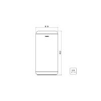 Lixeira Inox Tramontina Portofino Aro E Base 23L - 2