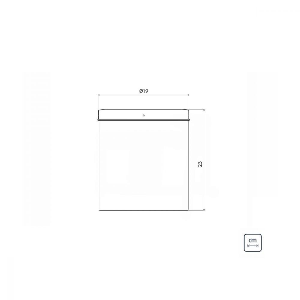 Lixeira Inox Tramontina Swing com Acabamento Scotch Brite - 2